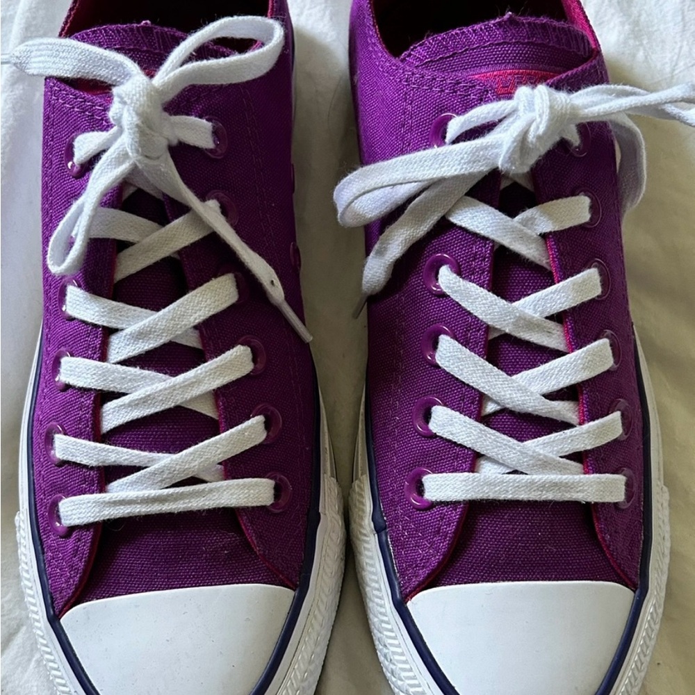 Converse All Star Purple Sneakers